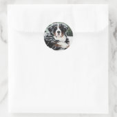 Sticker Rond Burr (Sac)