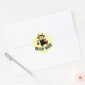 Sticker Rond Busy Bee (Enveloppe)