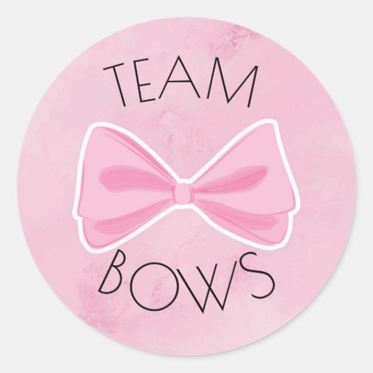 Sticker Rond Buts ou arcs de l'équipe (Devant)