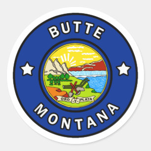 Sticker Rond Butte Montana