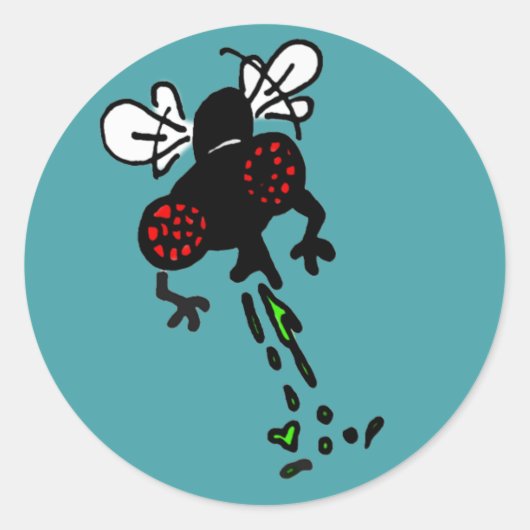 Sticker Rond Buzz là-dessus (Devant)