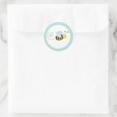 Sticker Rond Buzzy Bees Bumble Bee Envelope Seals / Toppers 20 (Sac)