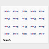 STICKER ROND BYEDON (Feuille)