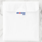 STICKER ROND BYEDON (Sac)