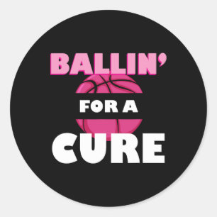 Sticker Rond Byllin Pour Un Traitement Bysketbyll Cancer Du Sei