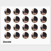Sticker Rond byron, Newbs. (Feuille)