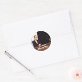 Sticker Rond byron, Newbs. (Enveloppe)
