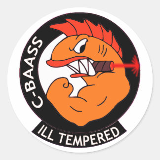 Sticker Rond C-BAASS Tempéré