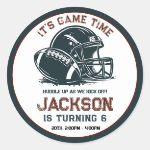 Sticker Rond C’est l’heure du jeu ! Lancement des enfants d'ann