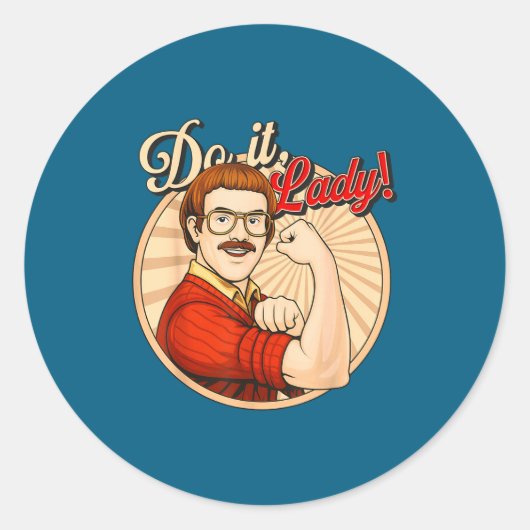 Sticker Rond Ça dit (Devant)