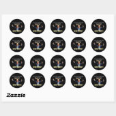 Sticker Rond Ça sonne comme une victoire ! (Feuille)