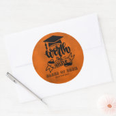 Sticker Rond Ça vaut le coup - Orange (Enveloppe)