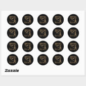 Sticker Rond Ça y est  (Feuille)