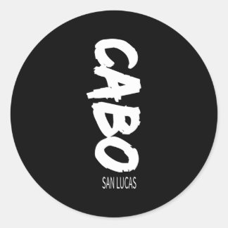 Sticker Rond Cabo San Lucas Mexique Vacances