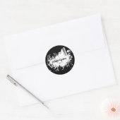 Sticker Rond Cacher urbain (Enveloppe)