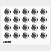 Sticker Rond Cachorro (Feuille)