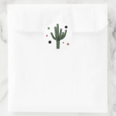 Sticker Rond Cactus (Sac)