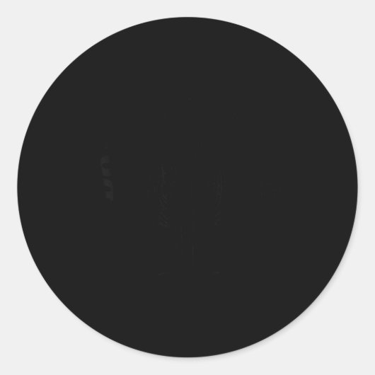 Sticker Rond Cactus Don't Touch Me Cactus Don't Touch Me  (Devant)