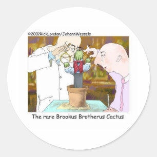 Sticker Rond Cactus Mieux Habille Cadeaux et Objets de Collecti