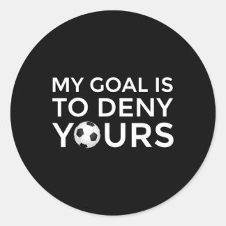 Sticker Rond Cadeau de football Hommes Garçons Adolescents Mon