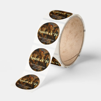 Sticker Rond Cadeau de la classe Esprit de 76 pour le 250e anni