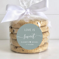 Cadeau de Mariage Sauge Vert Douceur de l'Amour