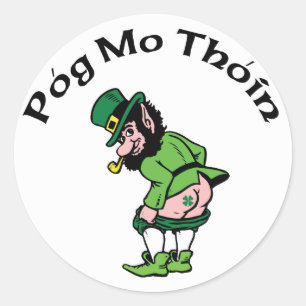 Sticker Rond Cadeau de Pog MOIS Thoin
