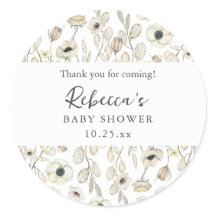 Cadeau de remerciement pour baby shower à fleurs b