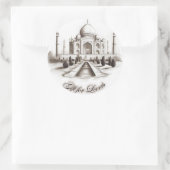 STICKER ROND CADEAU DES AMOUREUX (Sac)