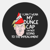 Cadeau politique anti-Trump Trump avec un chapeau 