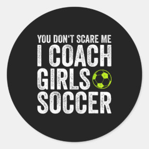 Sticker Rond Cadeau pour entraîneurs Vous ne m'embêtez pas Je e