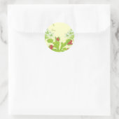 Sticker Rond Cadeau Vénus Flytrap (Sac)