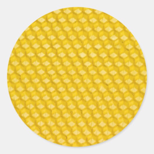 Sticker Rond Cadeaux Arrière - plans Honeypeb (Devant)