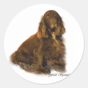 Sticker Rond Cadeaux d'art espagnol de terrain