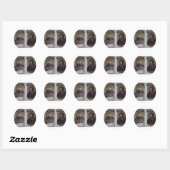Sticker Rond Cadeaux de collection d'Ecce homo (Feuille)