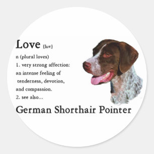Sticker Rond Cadeaux de pointes germanophones
