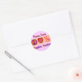 Sticker Rond Cadeaux de soins infirmiers (Enveloppe)