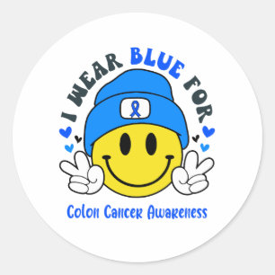 Sticker Rond Cadeaux de soutien au ruban de sensibilisation au