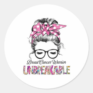 Sticker Rond Cadeaux de soutien au ruban de sensibilisation au