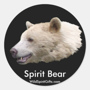 Sticker Rond Cadeaux "d'ours d'esprit"