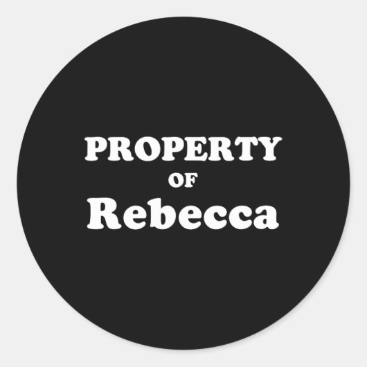 Sticker Rond Cadeaux Drôles de Célibataire Pour le Marié Propri (Devant)