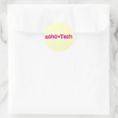 Sticker Rond Cadeaux Echo Tech (Cardiac Echo Tech) (Sac)