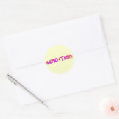 Sticker Rond Cadeaux Echo Tech (Cardiac Echo Tech) (Enveloppe)