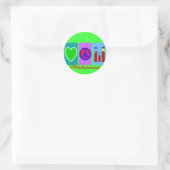 Sticker Rond Cadeaux Phlebotomistes (Sac)