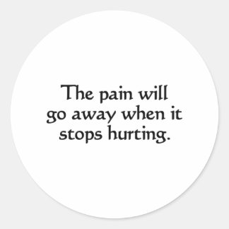 Sticker Rond Cadeaux pour les infirmières et les patients