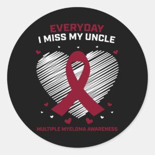 Sticker Rond Cadeaux Produits de sensibilisation au cancer du s