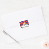 Sticker Rond Cadeaux Tibet gratuits (Enveloppe)