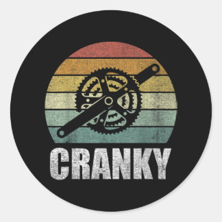 Sticker Rond Cadeaux vintages Retro Pour Vélo