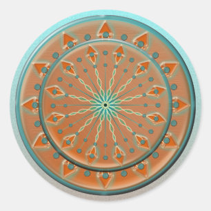 Sticker Rond Cadence Stickers-20 de sud-ouest par feuille