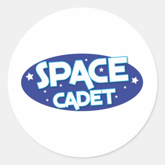 STICKER ROND CADET ESPACE (Devant)